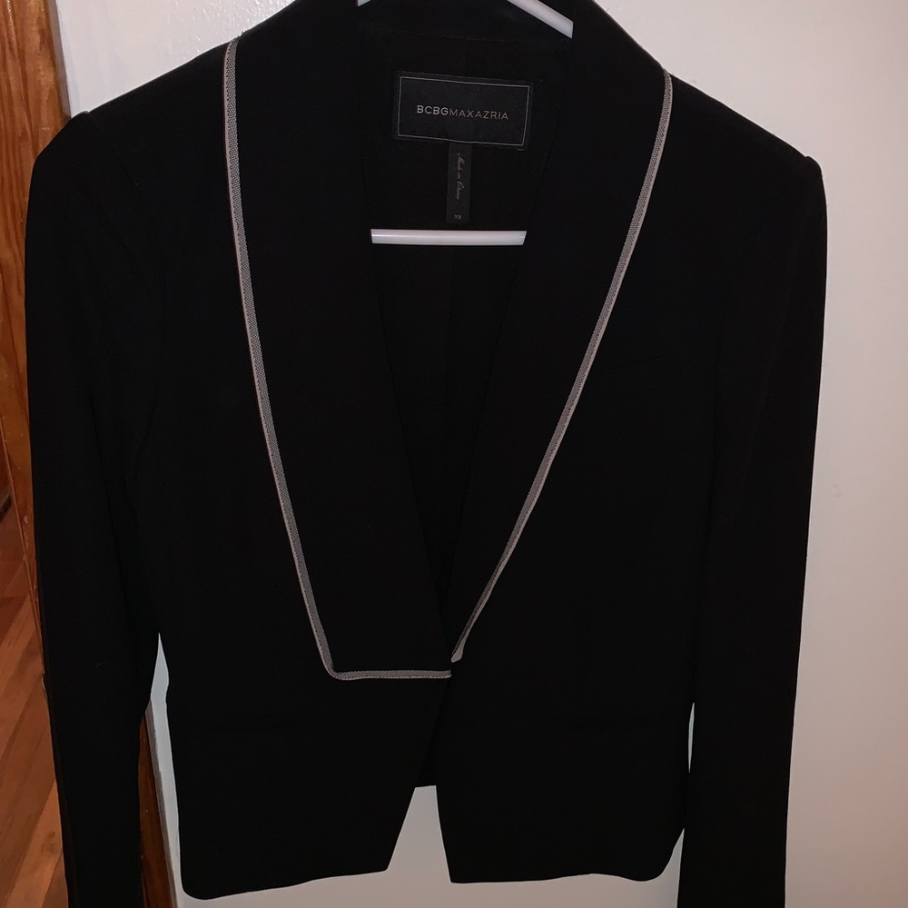 BCBGMaxAzria black blazer size XS
